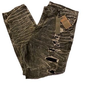Ripped Biker Pants
